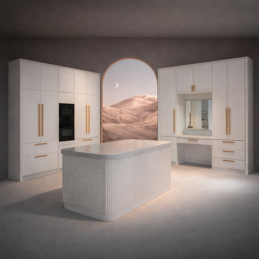 Pistachio interior scene